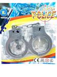 MANETTE PLASTICA POLIZIA C/CHIAVE 