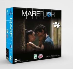 PUZZLE DA 1000 MARE FUORI ROSA RICCI E CARMINE 