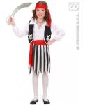 PIRATESSA BAMBINA CM 140 8/10 
