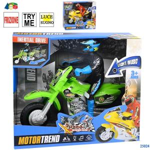 MOTO A FRIZIONE LUCI/SUONI CM 22 ASS