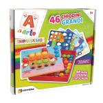 46 CHIODINI GRANDI 12 SCHEDE C/VASCHETTA