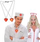 COLLANA C/CUORE LUMINOSO -SENZA PILE-