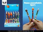 PENNA CANCELLABILE SPORT 6 ASS 