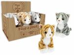 PELUCHE GATTI CM 18 2 COL