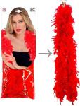 BOA IN PIUME ROSSE MT.1.80 GR 50 