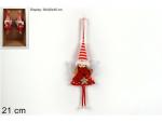 APPENDINO ANGELO C/VESTITO ROSSO POIS+STELLA GLITTER 