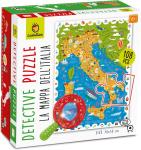 DETECTIVE PUZZLE LA MAPPA DELL'ITALIA 