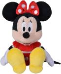 MINNIE PELUCHE ABITO ROSSO CM 25