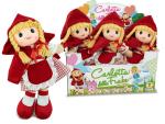 CARLOTTA BAMBOLA PEZZA CAPPUCCETTO ROSSO CM.30