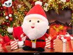 PELUCHE BABBO NATALE CM 42