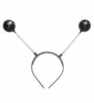 CERCHIETTO ANTENNE GLITTER NERO