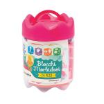 SECCHIELLO ROSA 24 PZ MATTONCINI MORBIDI 