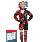 COSTUME HARLEY QUINN BAMBINA 8/10