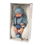 ARIAS BEBE' VINILE CM.40 AZZ CORPO SIL.C.CUSCINO 