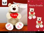 PELUCHE ORSO CUORE 2 ASS  CM 35