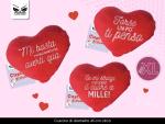 CUSCINO CUORE 3 ASS CM 45