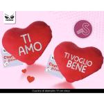 CUSCINO CUORE 2 ASS CM 18
