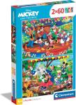 PUZZLE 2X60 MICKEY AND FRIENDS 