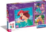 PUZZLE DA 3X48 PRINCESS 