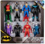 OFF    BATMAN CONFEZIONE 8 PERSONAGGI CM 15 SERIE COMPLETA 