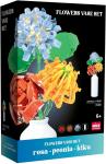 MATTONCINI VASO + 3 FIORI 