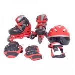 OFF    ZAINO PATTINI+CASCO+PROT BOY 27/29