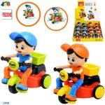 TRICICLO FRIZIONE C/BIMBO 2 COL -UNO- 