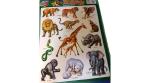 STICKERS 3D ANIMALI FEROCI 