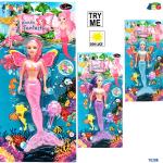 BLISTER SIRENA C/ALI 3 COL -UNO- C/LUCE 