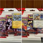 POKEMON BLISTER 3 PACK + 2 CARTE RIVALI PREDESTINATI 2 ASS -UNO- 
