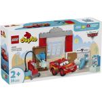 DUPLO LA VISITA DI MCQUEEN OFFICINA DI DOC 