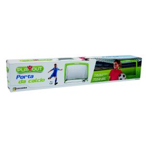PORTA CALCIO C/SACCA E PALLONE 120X70 H.90