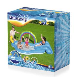 PROMO  PISCINA ARCOBALENO CM. 257X145X91 CON SCIVOLO