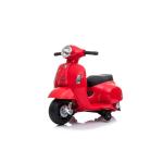 MOTO MINI VESPA 6V LITIO GTS ROSSO 