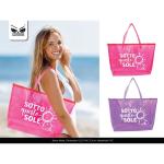 BORSA MARE TRASPARANTE 2 COL -UNO- 