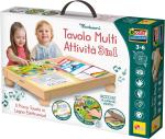 MONTESSORI TAVOLO LEGNO MULTIATTIVITA' 