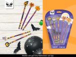 MATITA C/GOMMA HALLOWEEN   -UNA- 