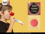 BUSTA NASO CLOWN SPUGNA 