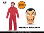 TUTA ROSSA + MASCHERA -L- CM 180X190 