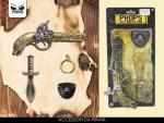 SET PIRATA C/PISTOLA 3 PZ 