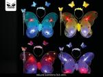 ALI FARFALLA LUMINOSA C/BACCHETTA 4 COL -UNO- 