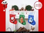 CALZA BEFANA NATALIZIA 3 ASS -UNO- 
