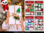 CHIUDIPACCO NATALIZIO 32 STICKERS 4 ASS -UNO- 