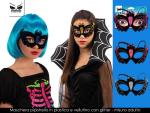 MASCHERA PIPISTRELLO GLITTER 5 COL -UNO- 