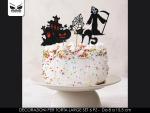 DECORAZIONI PER TORTA HALLOWEEN 