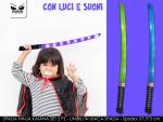 SET 2 SPADE NINJA KATANA C/LUCI E SUONI UNIBILE 4 COL -UNO- 