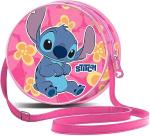 BORSETTA ROTONDA ROSA C/TRACOLLA STITCH 