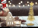ALBERELLO DI NATALE CM 17 DORATO 
