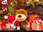 PELUCHE RENNA FUNNY CM 40