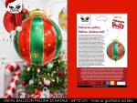 PALLONCINO PALLINA DI NATALE CM 54X70 